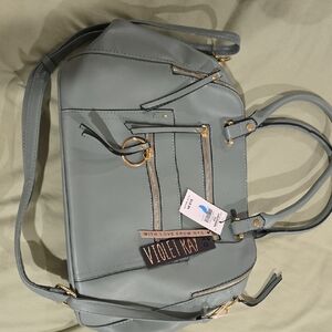 Violet Kay Elegant Blue Shoulder Bag